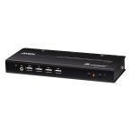 ATEN CS742H 2ポートUSB HDMIデュアルディスプレイKVMPスイッチ（4K対応、2ポートUSB 2.0ハブ搭載）