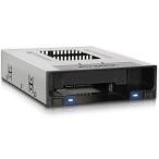 ショッピングHDD ICY DOCK MB795SP-B ICYDOCK　2.5インチ ＆ 3.5インチ SSD/ HDD搭載用リムーバブルケース　5.25イン…