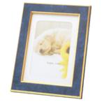 浅沼商会 800084 フォトフレーム デザインフレーム 2L(KGマット) ブルー