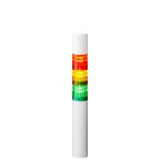 パトライト LR4-3M2WJBW-RYG LR4シグナル・タワー積層信号灯Φ40