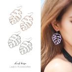 Yahoo! Yahoo!ショッピング(ヤフー ショッピング)夏 リーフデザインピアス イヤリング イアリング 葉っぱ カジュアル シルバー ピンクゴールド アクセサリー ギフト プチプラ おしゃれ 可愛い サーフ 大人 綺麗