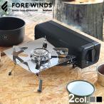 イワタニ カセットコンロ フォールディング キャンプ ストーブ [ブラック] FORE WINDS FOLDING CAMP STOVE FW-FS01