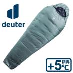 寝袋 シュラフ マミー型 キャンプ 車中泊 DEUTER ORBIT ドイター オービット +5° シェール×インク DS3701122-4335