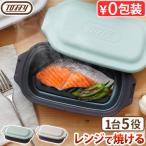 【選べる特典付】 電子レンジ調理器 電子レンジ 調理器具 一人暮らし 焼き魚 Toffy トフィー 電子レンジ用 グリルディッシュ K-MW6 レンジ ご飯 焼く 浅型