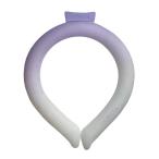 CICIBELLA アイスクールリング ネッククーラー（グラデーション ラベンダー Sサイズ 子供用）