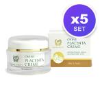  nature z красота тоник . плацента mo стул коричневый - крем 50g ( лицо & шея для ) 5 шт. комплект 