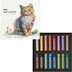  Pentel мелки искусство мелки 16 -цветный набор PTAC-16