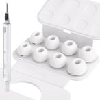 Seltureone【4組】イヤーピース AirPods Pro 第1/2世代対応 (XS/S/M/Lサイズ 各1ペア) ノイズリダクションホール付き 滑り止め ソフトシリコン Airpo