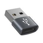  модель C USB изменение адаптер миниатюрный Type-C женский to USB-A мужской typec usb2.0 конверсионный адаптор [ QC3.0 внезапный скорость зарядка * высокая скорость данные пересылка такой же период ] Windows 10 / Ma