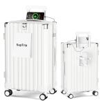 [SupTrip] スーツケース 機内持ち込み 多機能 キャリーケース 大型 超軽量 キャリーバッグ 耐衝撃 USBポート付き カップホルダー付き 充電機能 荷物