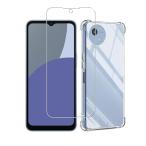  соответствует Aquos wish 5 кейс прозрачный желтый менять предотвращение [ 4 .. воздушный подушка структура ] + Aquos wish 5 SH-52F тонировка стёкол пленкой гибкий Aquos Wish 5 5gke-