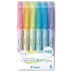 PILOT �u���y�� �t���N�V�������C�g 3.3mm �\�t�g�J���[ 6�F�Z�b�g SFL60SL6CS