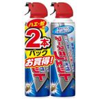 アースジェット 水性タイプ [400ml] 無香料 2本パック ハエ蚊用 殺虫スプレー トコジラミ・マダニ・イエダニにも (アース製薬)