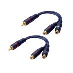 YFFSFDC RCA разделение кабель RCA мужской to 2RCA женский видео аудио Y type RCA аудио кабель монофонический из стерео .