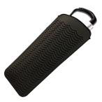 Lessmon 耐熱シリコンマットポーチ、ヘアアイロン用レスモンヘアスタイリングツール、ストレートヘアアイロン、フラットアイロン、高さ29.