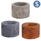 Yahoo! Yahoo!ショッピング(ヤフー ショッピング)植木鉢 おしゃれ レンガ風 ブリック・ラウンドポット・S