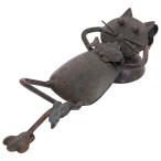  садоводство смешанные товары metal кошка лежать на полу 