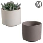  цветочный горшок модный дыра цемент pot круг форма монохромный -m* pot *M