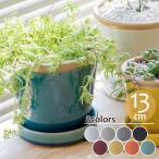 植木鉢 おしゃれ グロッシーポット φ13cm 4号鉢
