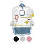 ショッピング鳥 送料無料 イタリアferplast社製 鳥かご 「レジーナ ホワイト（色おまかせ）」  8010690045467 鳥籠 ゲージ フルセット 小型鳥用