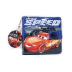  Disney The Cars винил бумажник ( фон голубой &amp; черный ) 8852016213057 герой товары почтовая доставка OK