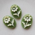  материалы ручной работы . цветок. камея *14x10mm 1 шт 