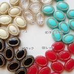 Yahoo! Yahoo!ショッピング(ヤフー ショッピング)ビーズ ハンドメイド材料 アンティーク調オーバルクリアビーズ 各10個