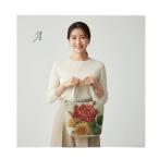  разрез нить используя go Blanc ткань Mini большая сумка Kirakira задний 