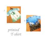 おもしろプリント　半袖Tシャツ-1