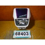 68403 4JG-161~ Serow 225WE '97 оригинальный верхний обтекатель передний защита фар стекло линзы лампа OK
