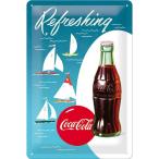 ショッピングsailing Coca Cola Sailing Boats メタルサインプレート (na 3020)