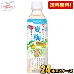 ショッピングクエン酸 送料無料 チョーヤ CHOYA 夏梅 限定出荷 500gペットボトル 48本(24本×2ケース) 梅ジュース 紀州産南高梅使用