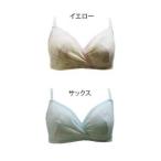 ローズマダム フェミニンデイジーハーフトップ授乳ブラジャー LL 112-2626-01　サックス