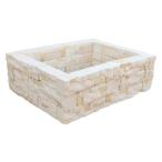 花壇の作り方 初心者　花壇 おしゃれ　花壇 レイアウト　花壇ブロック 置くだけ