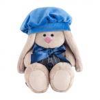 ヴェルフ BUDI BASA MI BABY グレーのロンパース＆ブルーのベレー帽 ぬいぐるみ 15cm SidX-356　SidX-356
