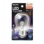 ELPA LED電球サイン形E26 電球色　LDS1CL