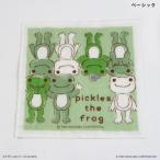 ショッピング蚊帳 かえるのピクルス　蚊帳生地ふきん(ベーシック・緑)　30cm×30cm　綿100％