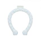 アイスリング 首回り冷却 夏用 ひんやりグッズ 暑さ対策 熱中症予防 青色