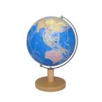 глобус 21cm line . map из дерева подставка стальной держатель сделано в Японии учеба для интерьер 