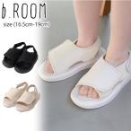 [ распродажа 40%OFF] пиво -m сетка Flat сандалии (16.5cm-19cm) сандалии обувь обувь текстильная застёжка ребенок Kids b*ROOM [9842404]