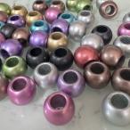 30 шт 12mm большой дыра пластик бисер коврик Mix цвет 