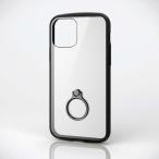 ELECOM PM-A20BTSLFCRBK iPhone 12/ iPhone 12 Pro用ハイブリッドケース/ TOUGH SLIM LITE/ フレームカラー/ リング付き…