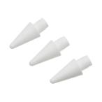 ELECOM P-TIPACSTAP02WH タッチペン交換用ペン先/ 3本入り/ P-TPACSTAP02WH/ ホワイト