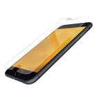 ELECOM PM-A22SFLGL iPhone SE 第3世代/ SE 第2世代/ 8/ 7/ 6s/ 6用ガラスライクフィルム/ 薄型/ 高透明
