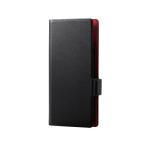 ELECOM P-04PLFUSBK スマートフォン用マルチレザーケース/ スライド式/ 手帳型/ UltraSlim/ 薄型/ 磁石付き/…