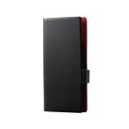 ELECOM P-05PLFUSBK スマートフォン用マルチレザーケース/ スライド式/ 手帳型/ UltraSlim/ 薄型/ 磁石付き/…