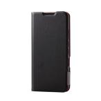 ELECOM PM-S223PLFUBK AQUOS wish2(SH-51C)/ AQUOS wish(SHG06)用レザーケース/ 手帳型/ UltraSlim/ 薄型/ 磁石付き/ ブラック