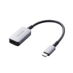 ELECOM AD-CHDMIQSSV USB Type-C изображение изменение адаптер / Type-C - HDMI/ 60Hz/ высокая прочность / серебряный 