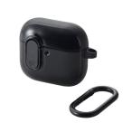 ELECOM AVA-AP06TSLBK AirPods no. 4 поколение / активный шум отмена кольцо установка AirPods no. 4 поколение / TOUGH SLIM Loc...