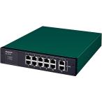 パナソニックEWネットワークス PN25101 12ポート レイヤ2スイッチングハブ GA-AS10T